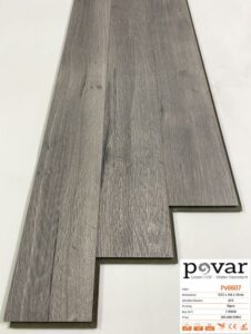 Sàn gỗ Povar cốt xanh PV6607